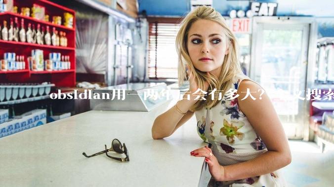 obsidian用一两年后会有多大？全文搜索还快吗？